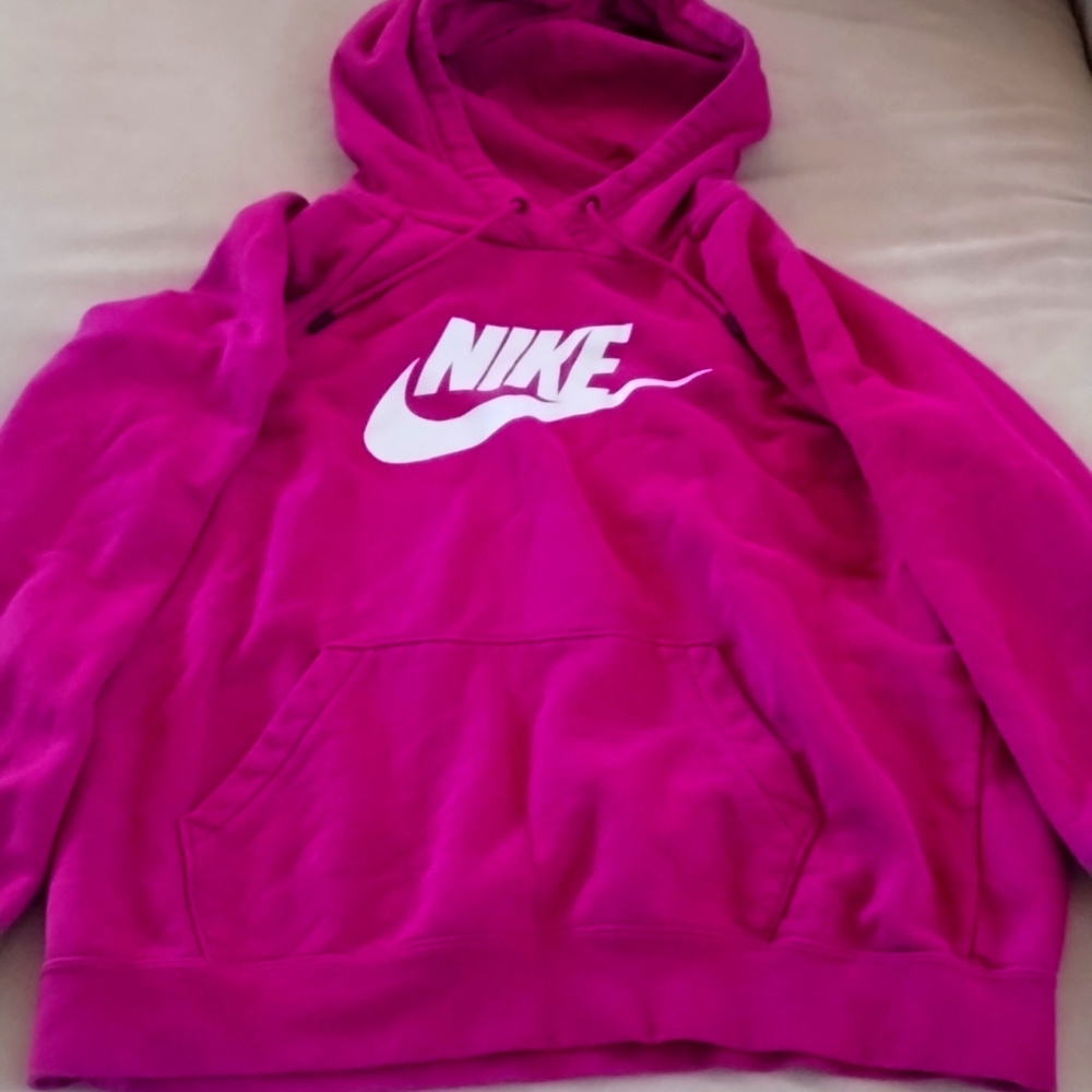 Purple Nike hoodie